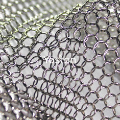 La Chine Rideau décoratif en maille d'anneau, taille adaptée aux besoins du client de diviseur de pièce de chaîne en métal de solides solubles fournisseur
