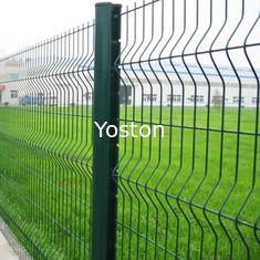 La Chine 3D grillage soudé enduit par PVC sinueux clôturant, panneaux de barrière de sécurité en métal pour l'aéroport fournisseur