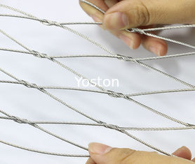 La Chine Fabrication de câble d'acier inoxydable de losange, maille en acier de câble de volière d'oiseau pas toxique fournisseur