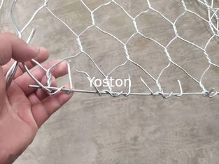 La Chine Protection tissée hexagonale de berge de 1m Gabion Mesh Basket  For fournisseur