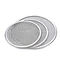 Casserole en aluminium de pizza de jante sans couture, épaisseur ronde de Bakeware 1mm de Cookware de plateaux de pizza fournisseur