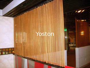 La Chine Matériaux d'acier inoxydable en grillage de rideau de draperie décorative de bobine/en aluminium fournisseur
