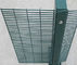 Grillage 358 soudé anti par montée clôturant les panneaux, panneaux en acier de barrière de sécurité pour la prison fournisseur